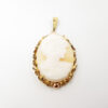 14ct Yellow Gold Cameo Pendant #17097 - Image 2