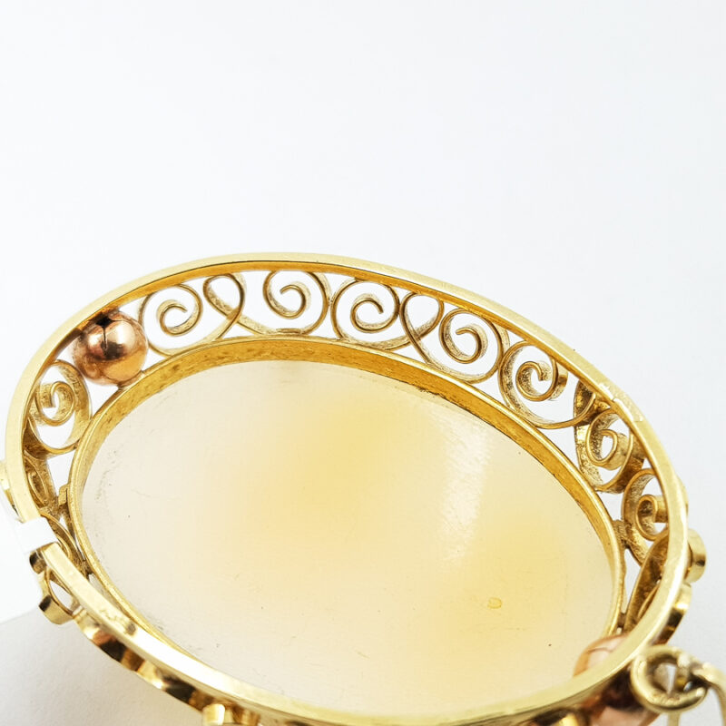 14ct Yellow Gold Cameo Pendant #17097