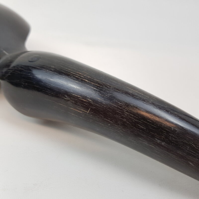 Carved Buffalo Horn Spoon Pair (a/f) #36935