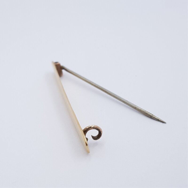 Vintage 18ct Yellow Gold Tie Pin #39152