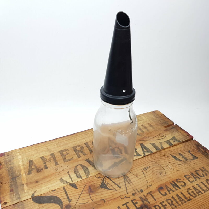 Vintage Bt Nsw Oil Bottle 1 Litre #51516