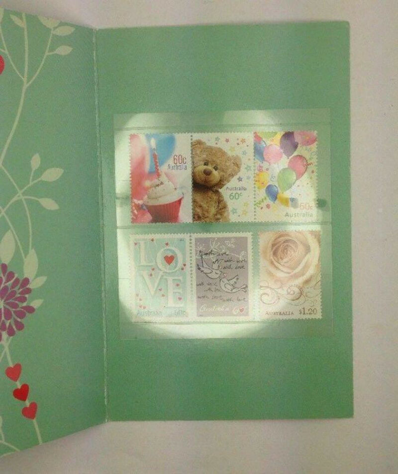 Australia Post Precious Moments $1.20/60c Stamp Set #40188