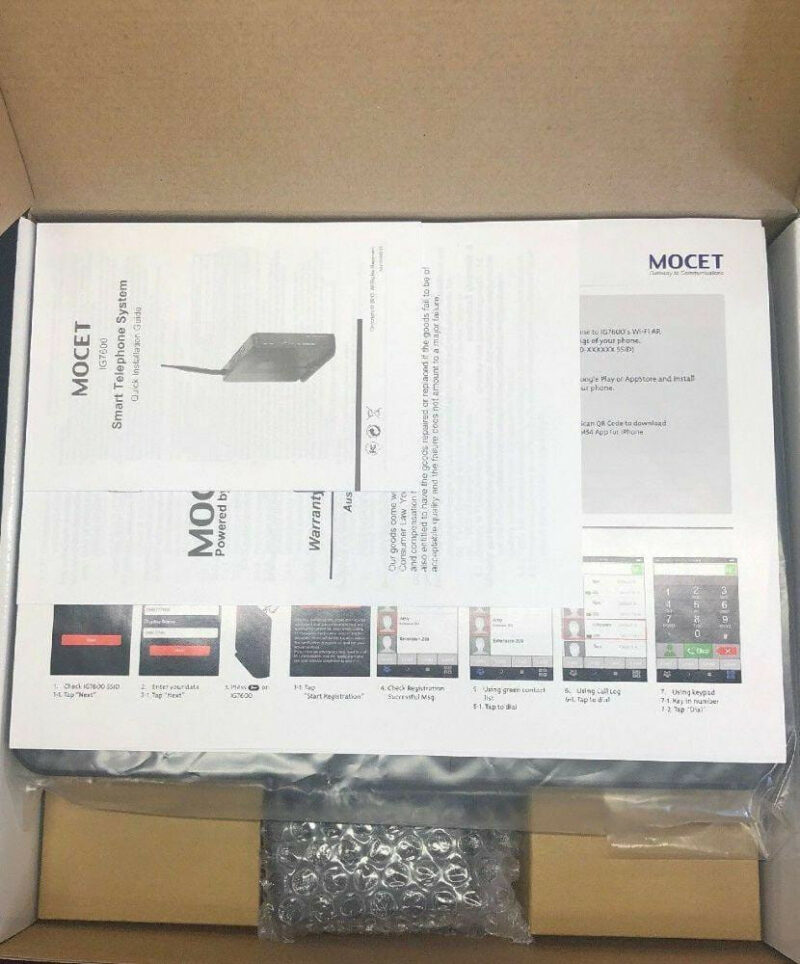 Brand New Mocet IG7600 IP PBX Smart Telephone System #47258