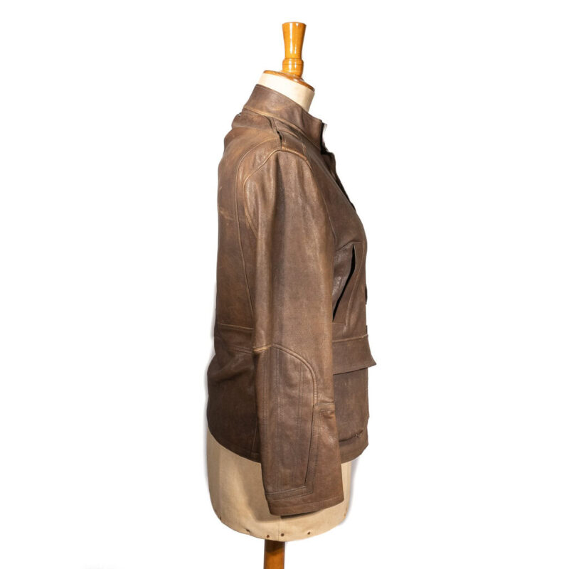 Vintage Louis Vuitton Deerskin Leather Jacket Size 48 #58401