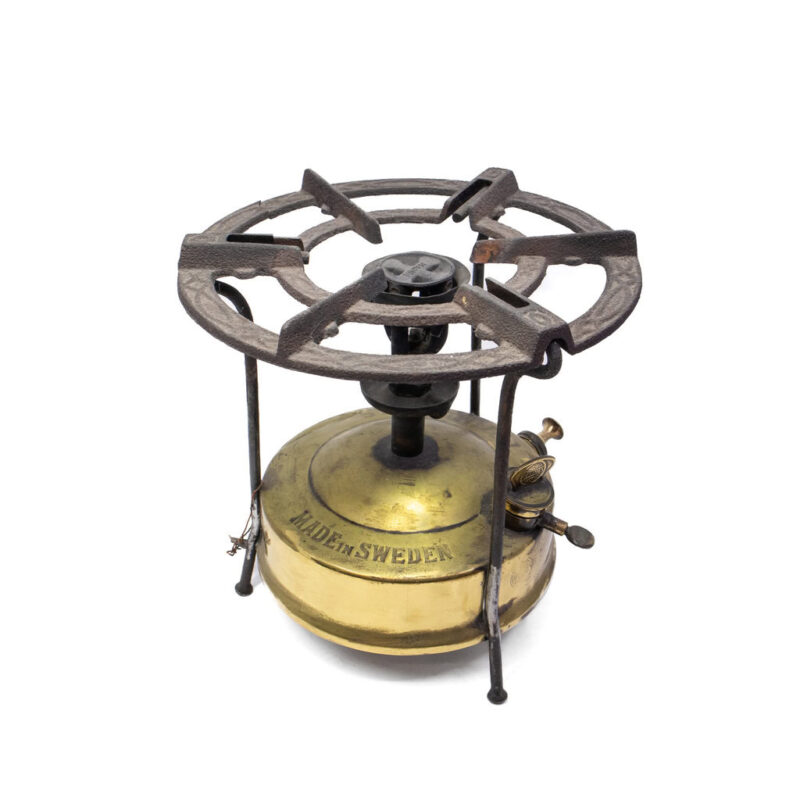 Optimus Brass Camp Stove No1.S. Made in Sweden #45570