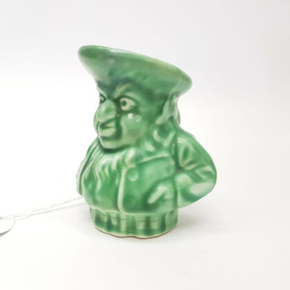 RARE SYLVAC GREEN MINIATURE CHARACTER TOBY MUG / JUG 1289 #48722