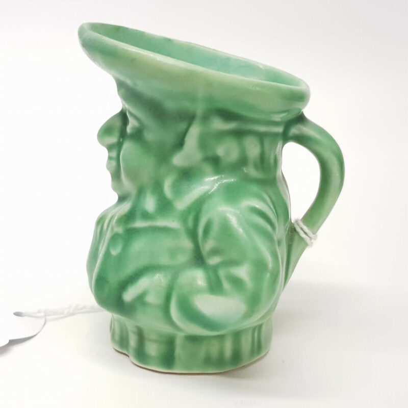 Rare Sylvac Green Miniature Character Toby Mug / Jug 1289 #48722