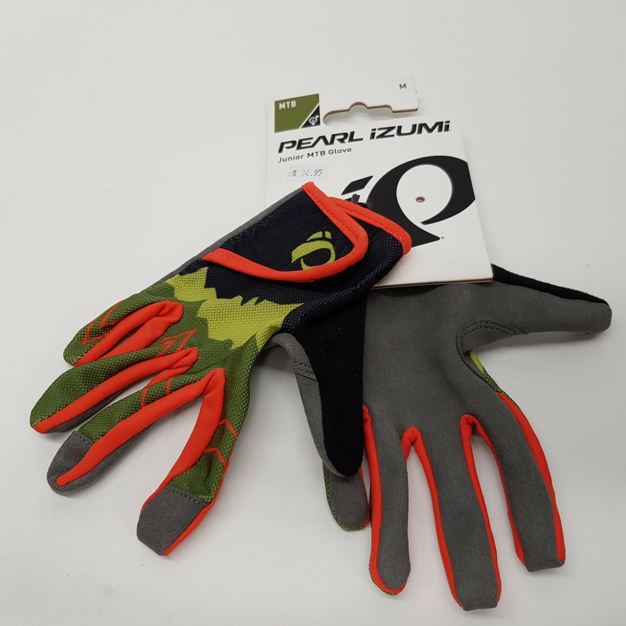 PEARL IZUMI JUNIOR CYCLING GLOVES SIZE YOUTH M #49676-8