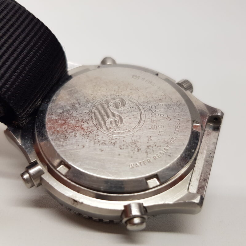 Seiko Quartz Chronograph Sports 100 Watch Serviced 7A28-7040 #50003