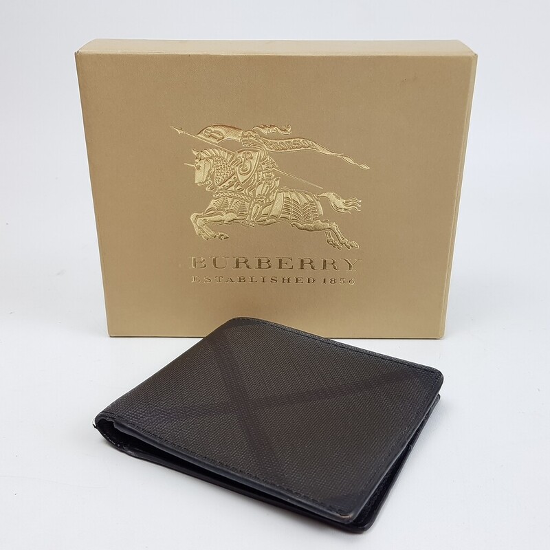 Burberry Wallet - Brown with Box & Card #42863