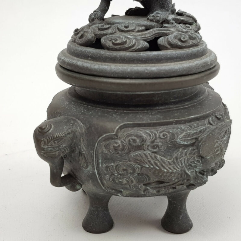 FOO DOG CENSER INCENSE BURNER #46526