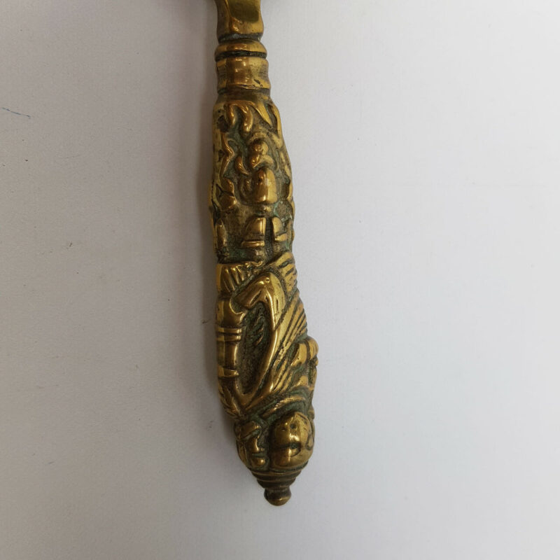 VINTAGE BRASS LETTER OPENER KNIFE #47084