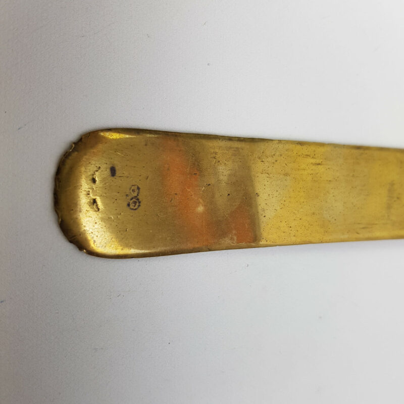 VINTAGE BRASS LETTER OPENER KNIFE #47084