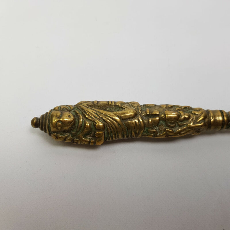 VINTAGE BRASS LETTER OPENER KNIFE #47084