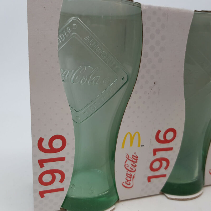 36x COCA COLA MCDONALDS GLASSES 2015 COLLECTIONS CELEBRATING 100 YEARS #51685