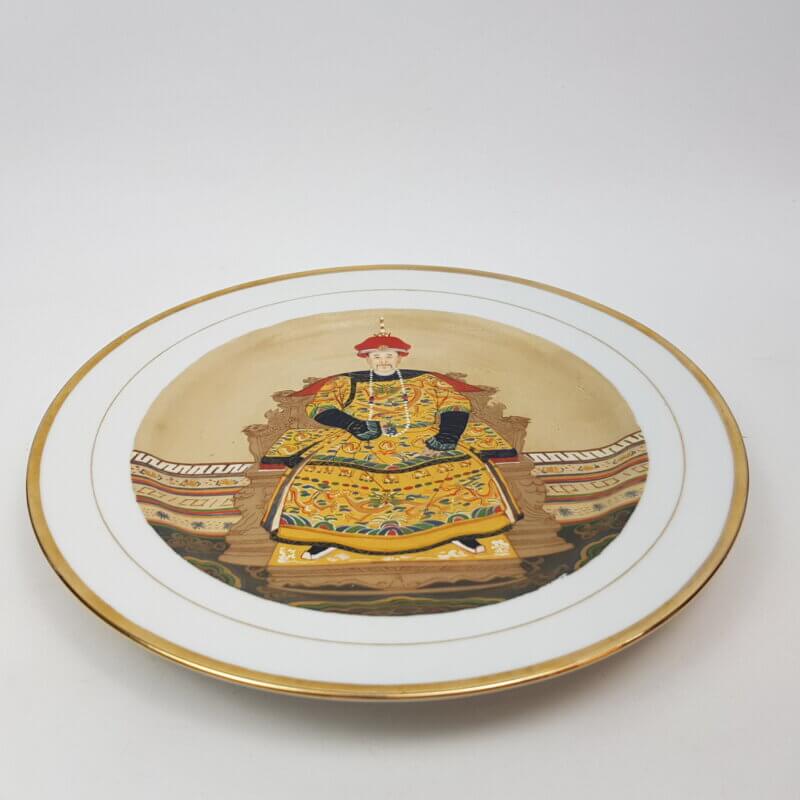 Hand Painted Plate - Chinese Emperor #46641