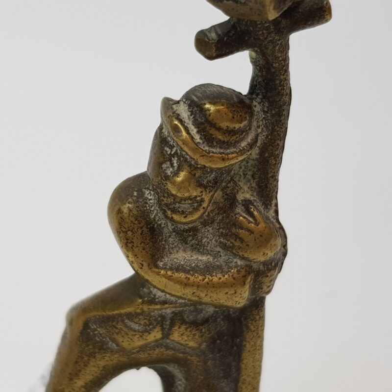 Pair of Brass English Drunk Figurine #47090