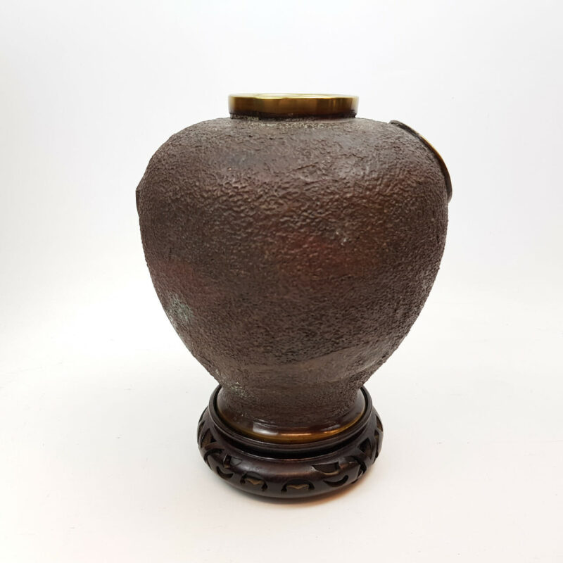 JAPANESE BRASS VASE #47136