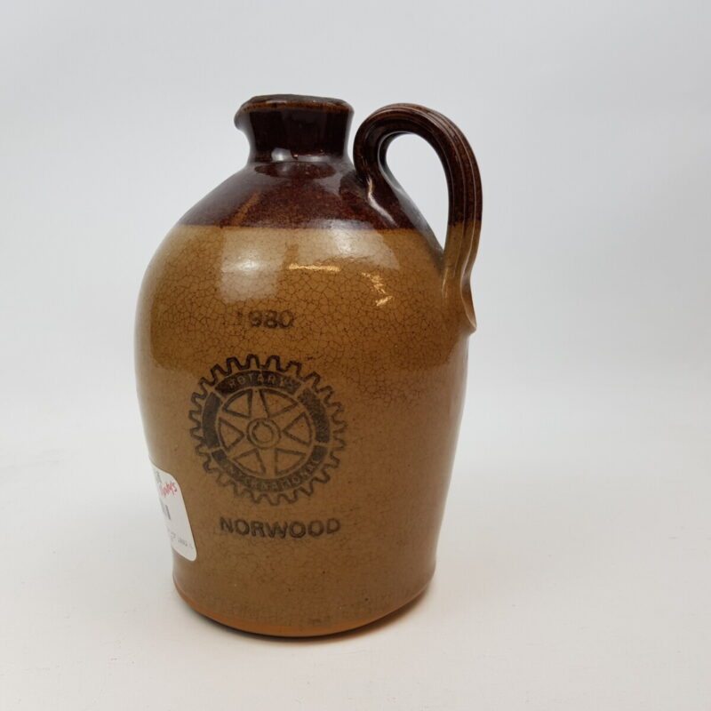 Retro Norwood Rotary Clay Pot/jug Circa 1980'S #38966