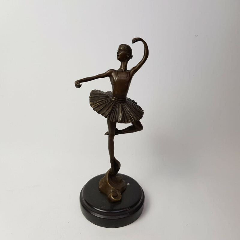 BRONZE STATUE / FIGURE OF A DANCING BALLERINA #51873