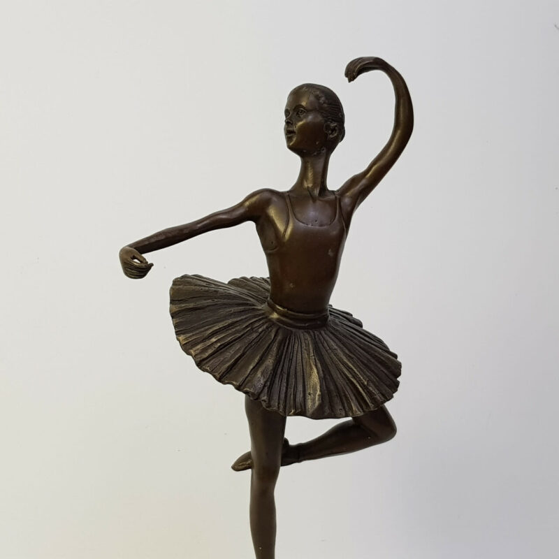 BRONZE STATUE / FIGURE OF A DANCING BALLERINA #51873