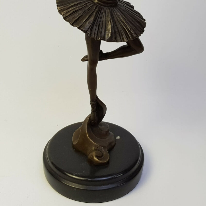 BRONZE STATUE / FIGURE OF A DANCING BALLERINA #51873