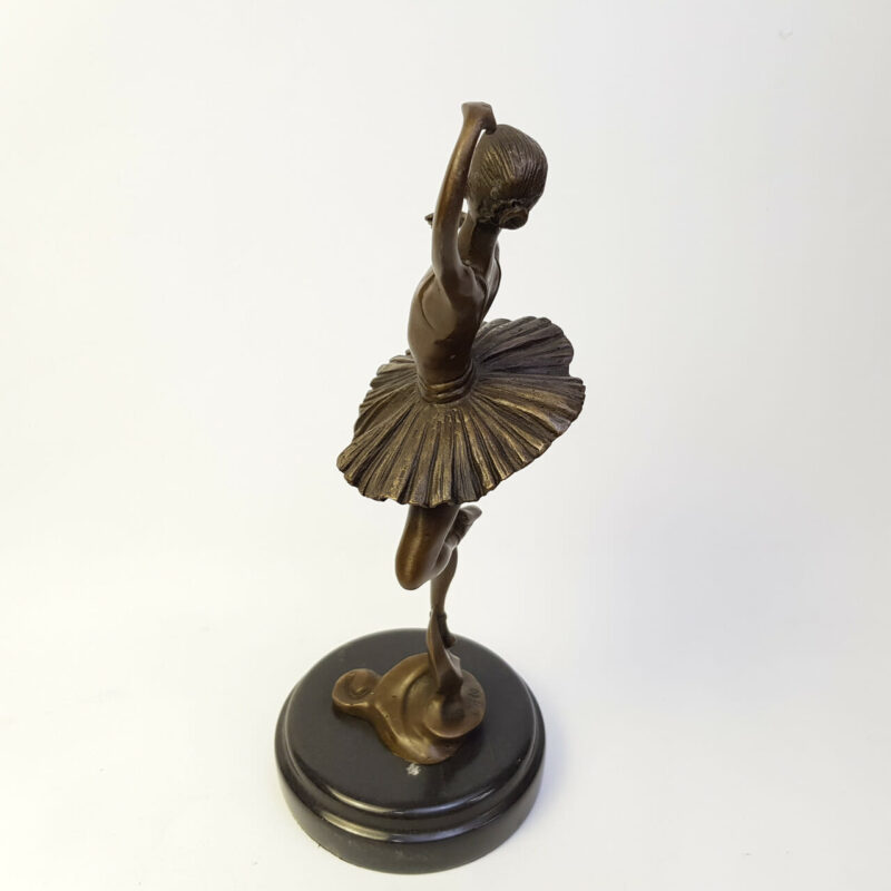 BRONZE STATUE / FIGURE OF A DANCING BALLERINA #51873