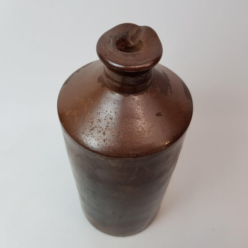 Vintage Lovatt Ceramic Bottle - Brown #41745