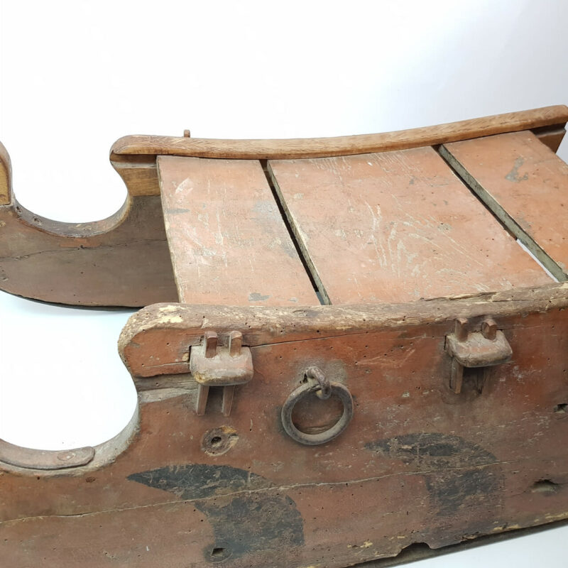 ANTIQUE WOODEN SLEDGE / SLEIGH (A/F) #36752