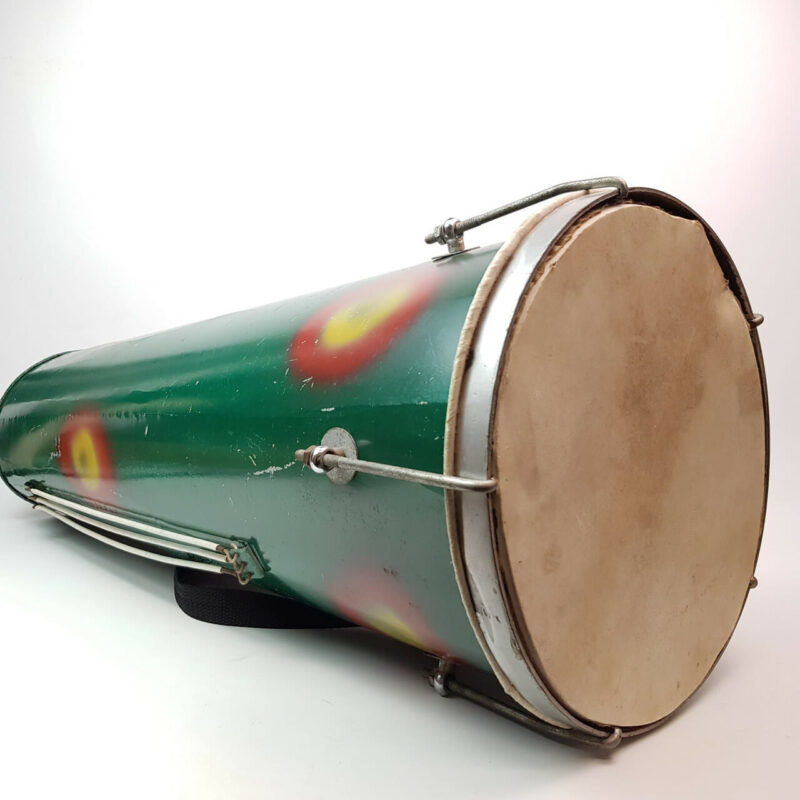 METAL BONGO DRUM - GREEN #43871