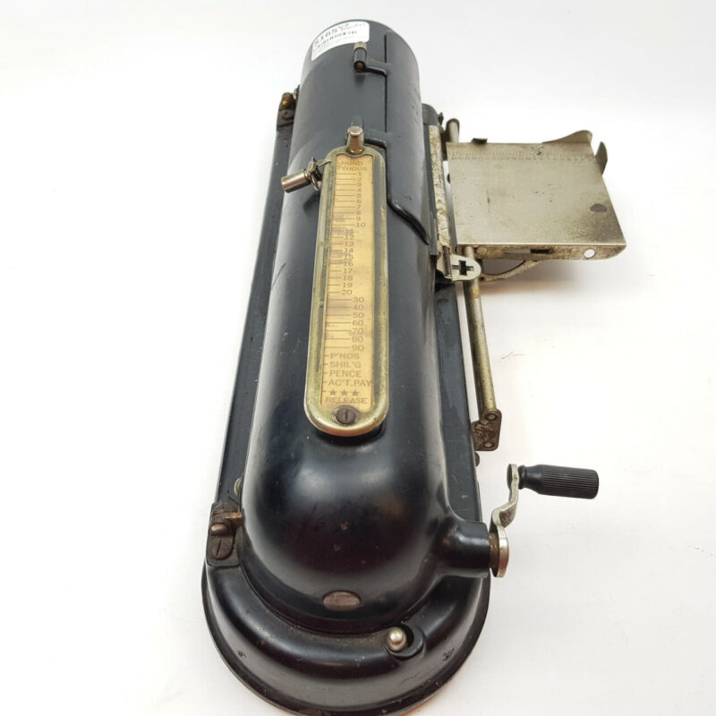 TODD PROTECTOGRAPH CO. CHECK WRITER MACHINE C/1900'S #50492