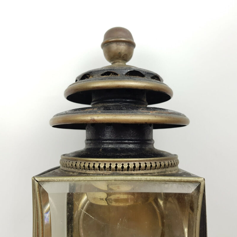 ANTIQUE EUROPEAN COACH LIGHT LANTERN - C/1900'S #52219