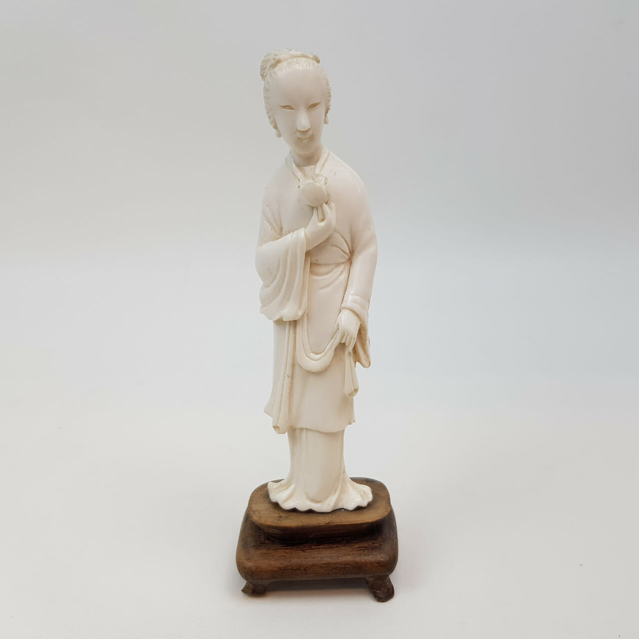 Japanese Lady Carving Statue / Figurine #46496