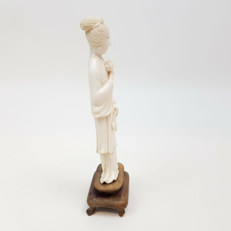 Japanese Lady Carving Statue / Figurine #46496