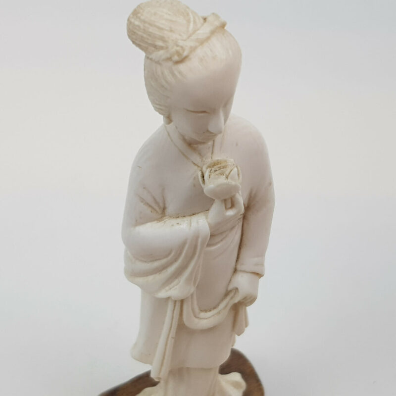 Japanese Lady Carving Statue / Figurine #46496