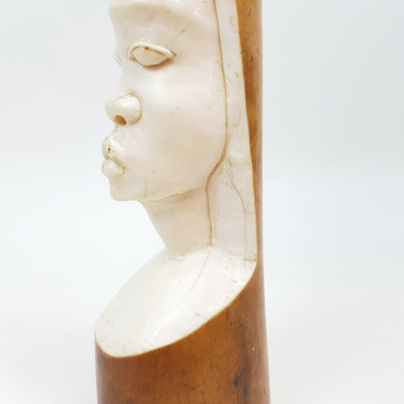 African Carving of Lady Statue/Figurine #46856