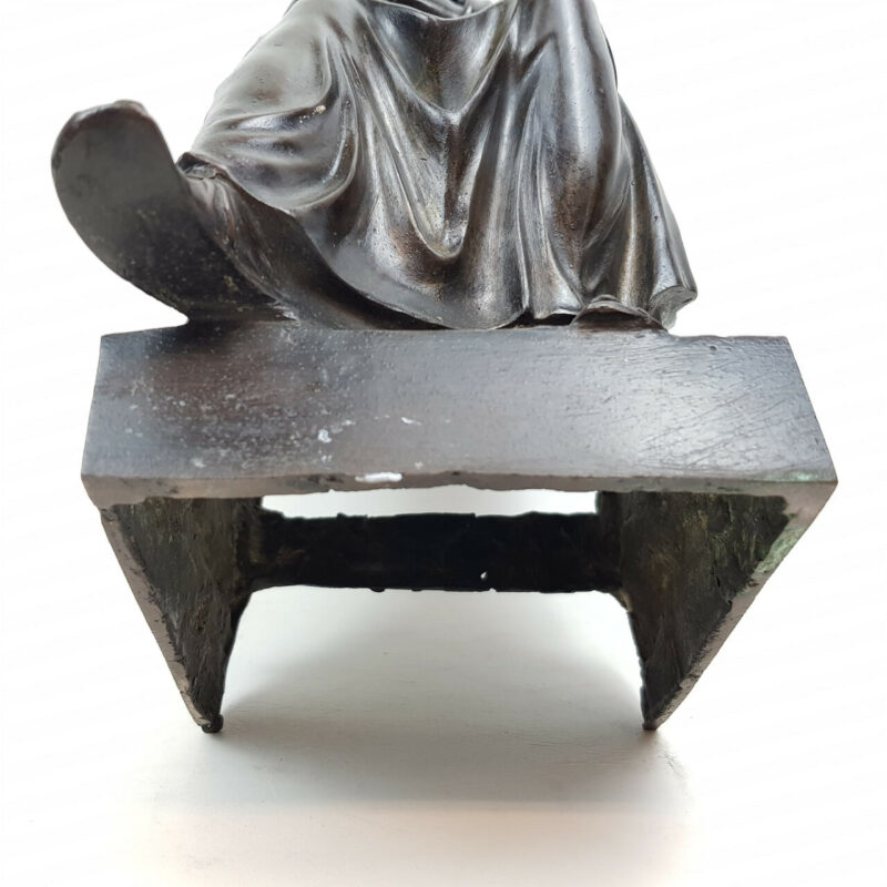 BRONZE STATUE OF ST PETER ON A THRONE #44956