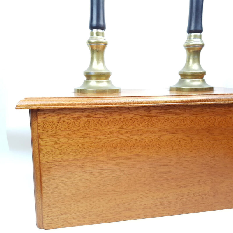 DOUBLE WOODEN BEER PULL TAP / DISPENSER #46120