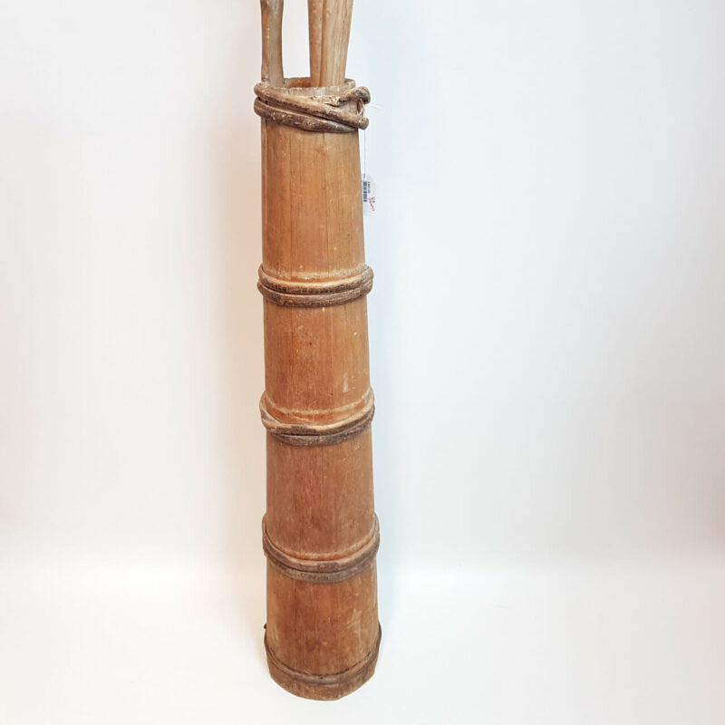 WOODEN BUTTER CHURN WITH STICKS #36746