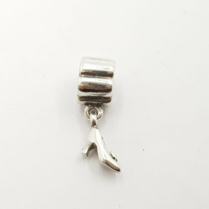 PANDORA 3.1GR SILVER HIGH HEEL SHOE CHARM - 925 ALE #43700-8