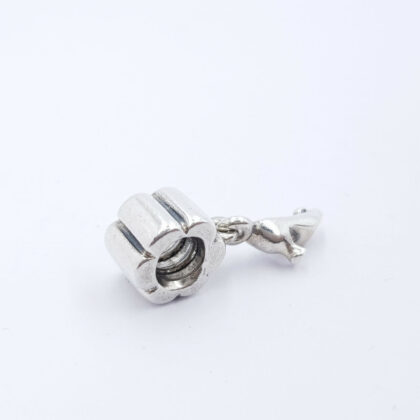 PANDORA 3.1GR SILVER HIGH HEEL SHOE CHARM - 925 ALE #43700-8