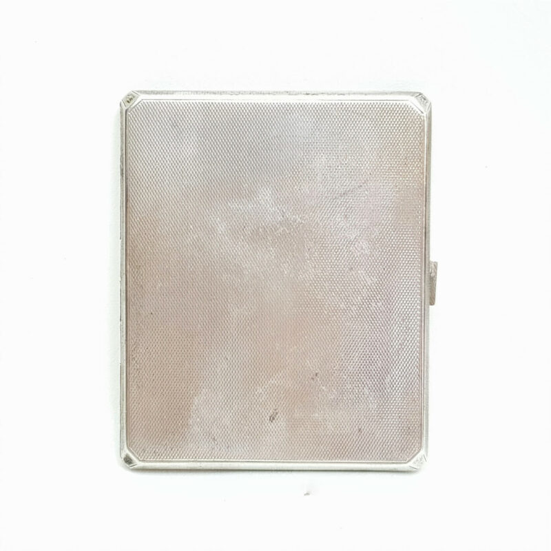 VINTAGE STERLING SILVER CIGARETTE CASE #48070