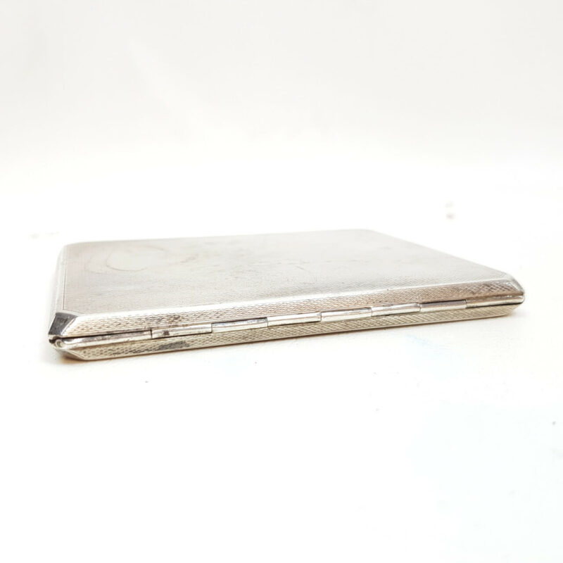 VINTAGE STERLING SILVER CIGARETTE CASE #48070