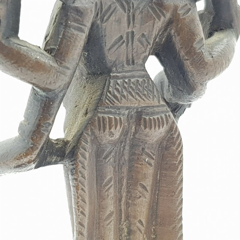 TEMPLE GOD FIGURINE / STATUE #47194