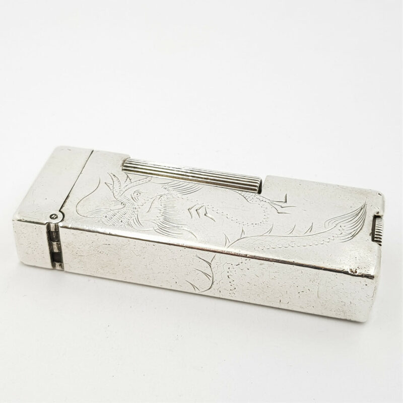 SILVER DUNHILL SHANGHAI LIGHTER #190213