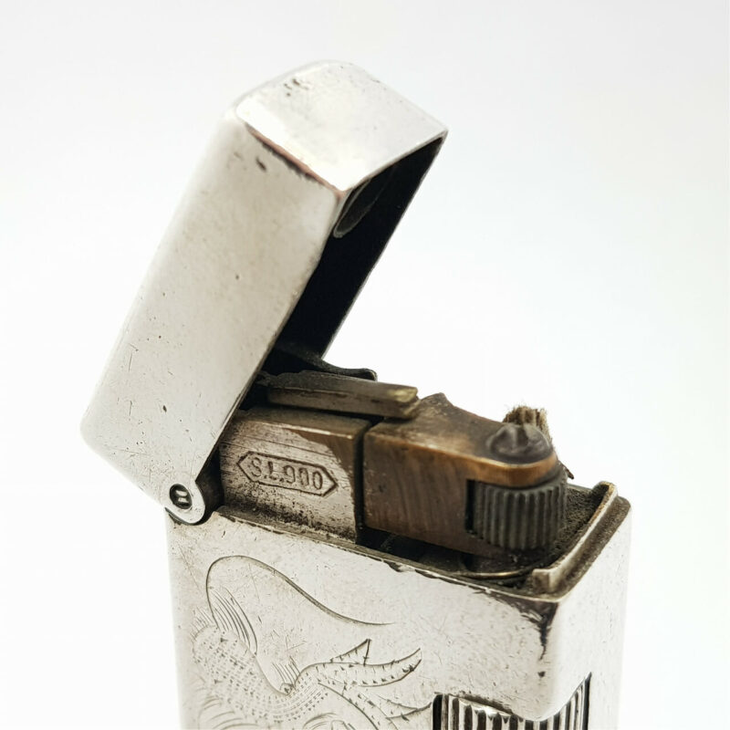 SILVER DUNHILL SHANGHAI LIGHTER #190213