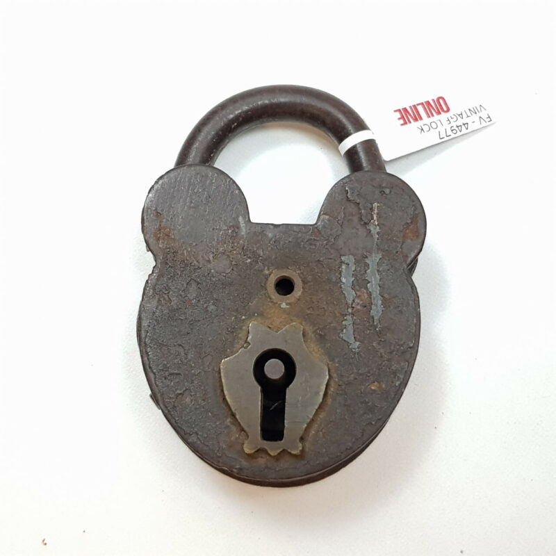 VINTAGE METAL PADLOCK #44977