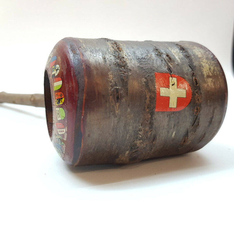 SWISS WOODEN SMOKING PIPE - SWITZERLAND #46563