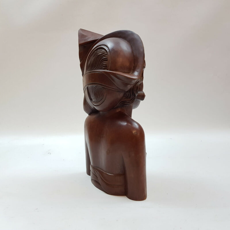 VINTAGE WOODEN WOMEN CARVING - BALI #53215