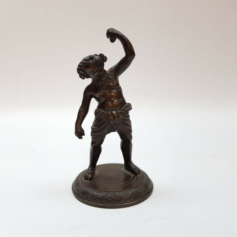 SMALL BRONZE FIGURINE OF A MAN #44970